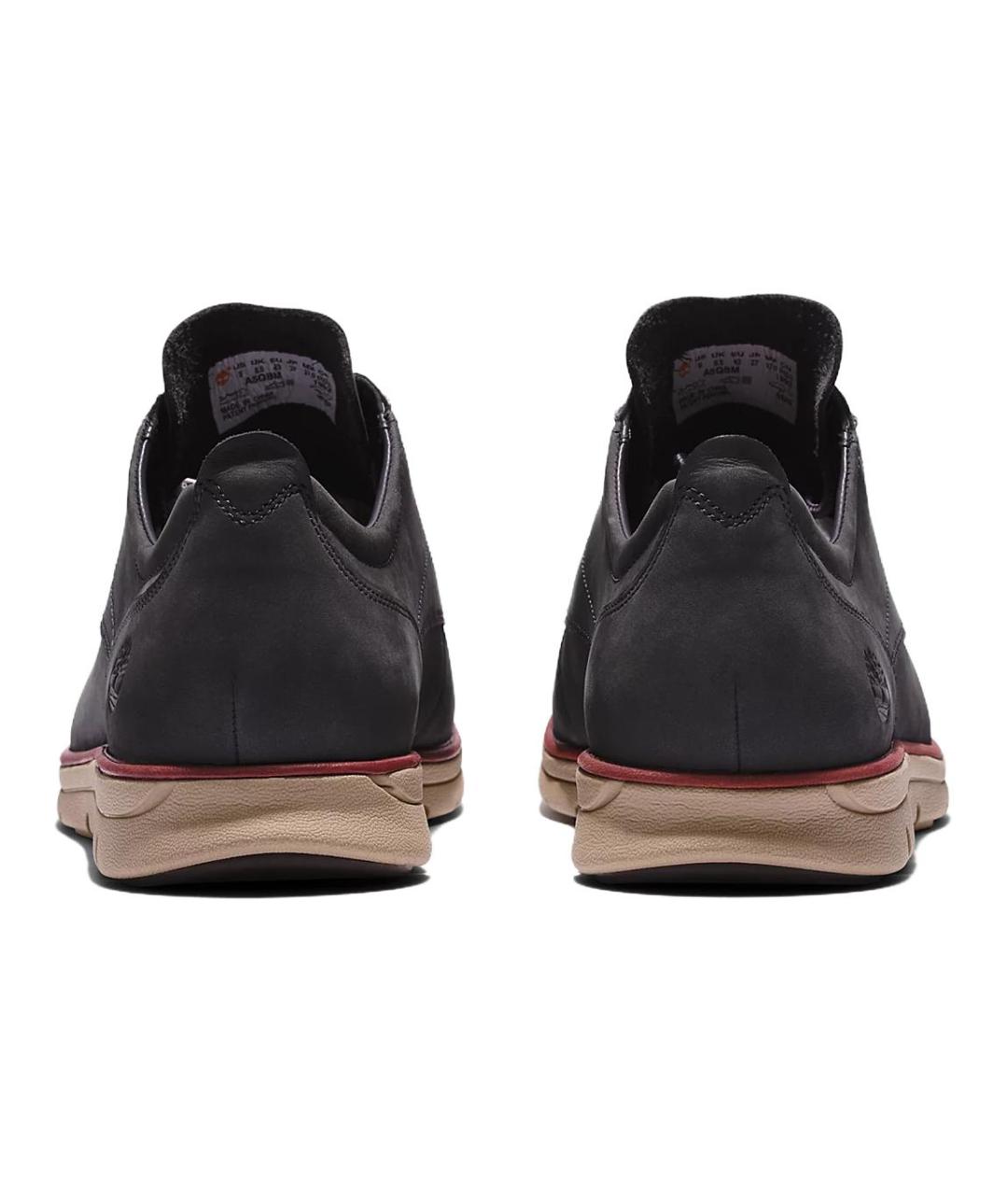 TIMBERLAND Антрацитовые кожаные туфли, фото 5