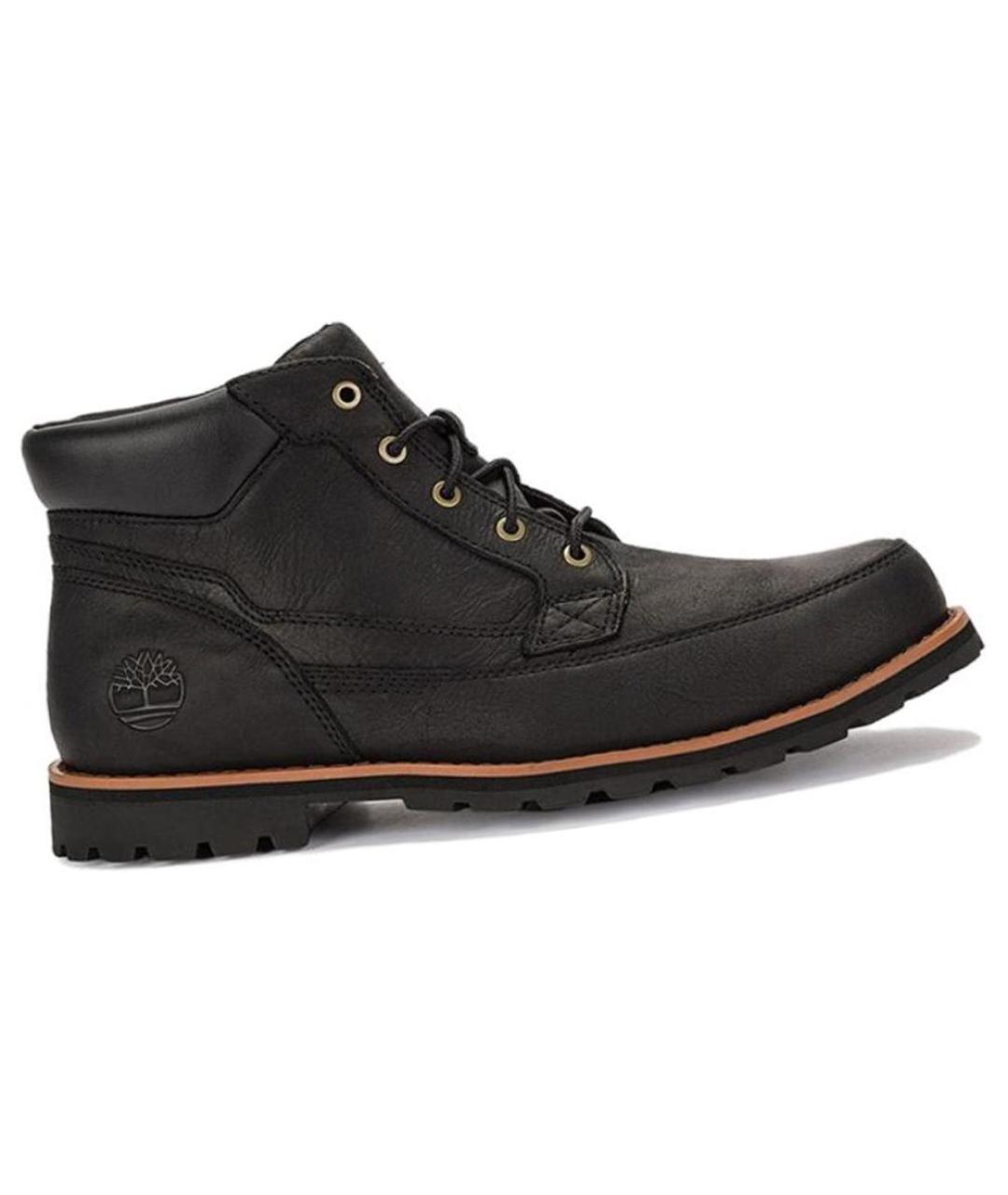 TIMBERLAND Черные кожаные низкие ботинки, фото 2