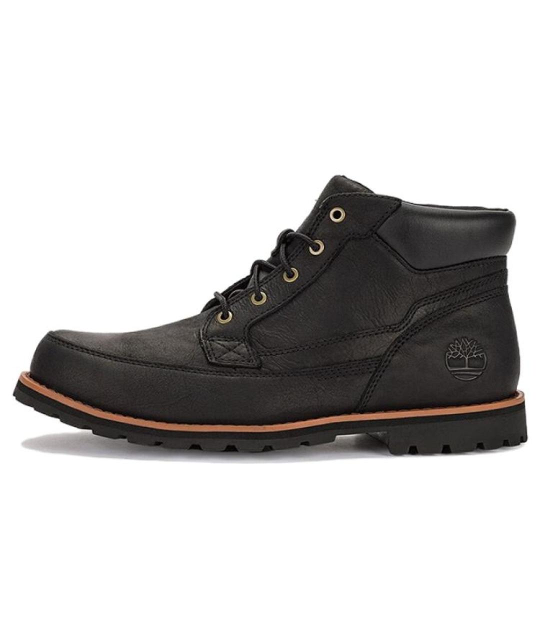 TIMBERLAND Черные кожаные низкие ботинки, фото 6