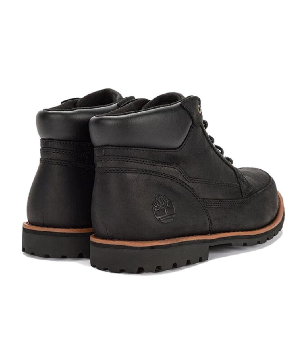 TIMBERLAND Черные кожаные низкие ботинки, фото 5