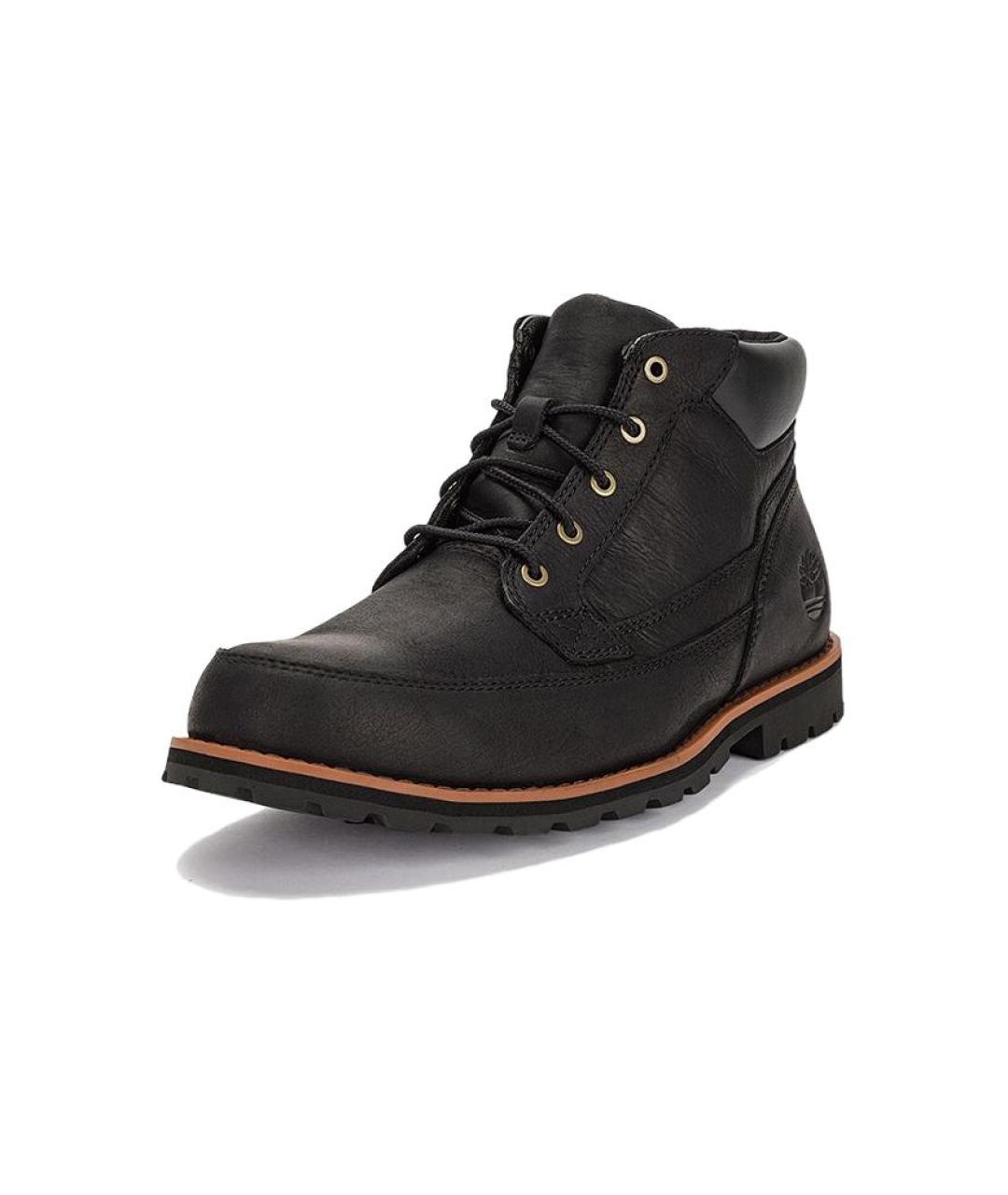 TIMBERLAND Черные кожаные низкие ботинки, фото 3