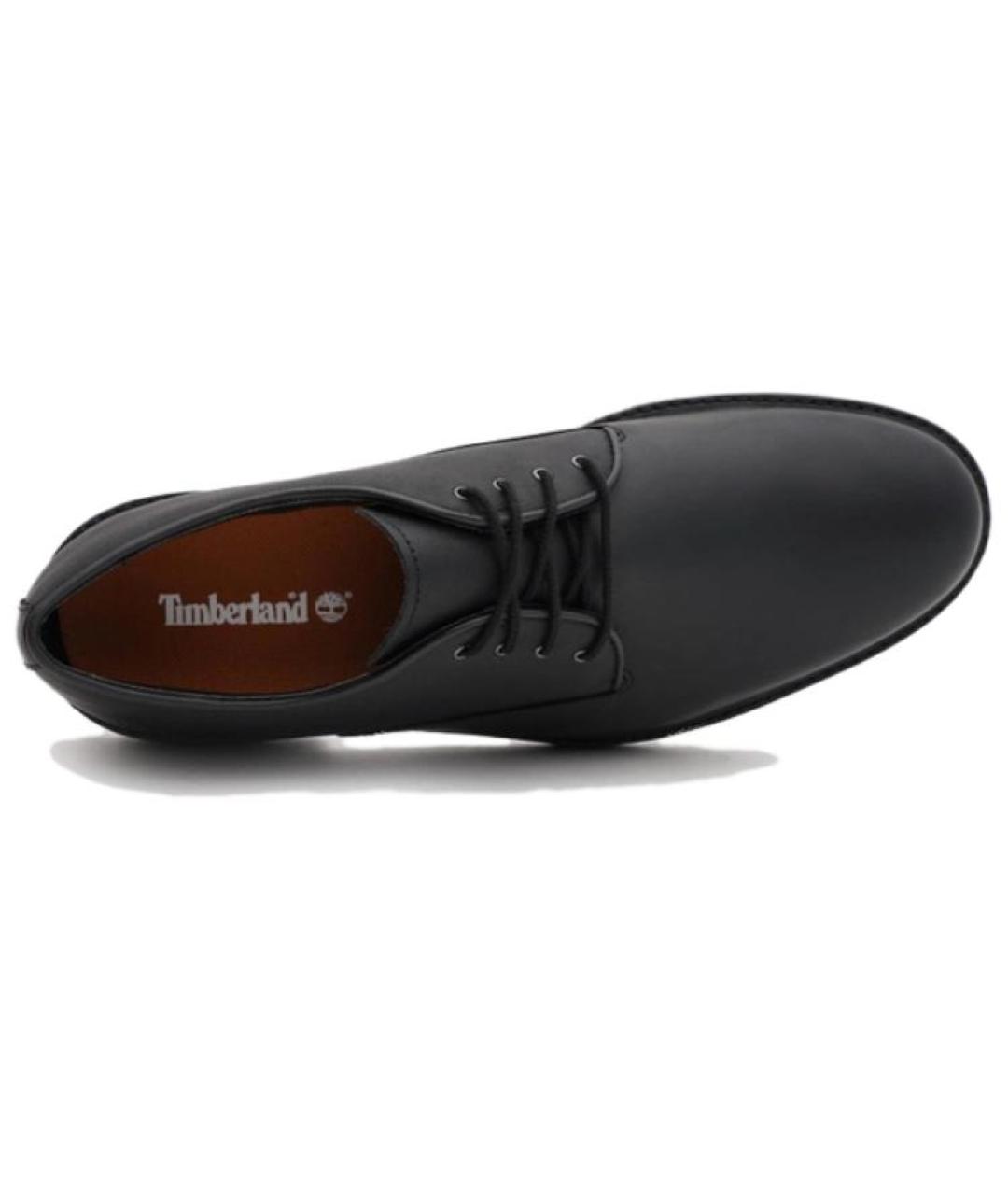 TIMBERLAND Черные кожаные низкие ботинки, фото 4