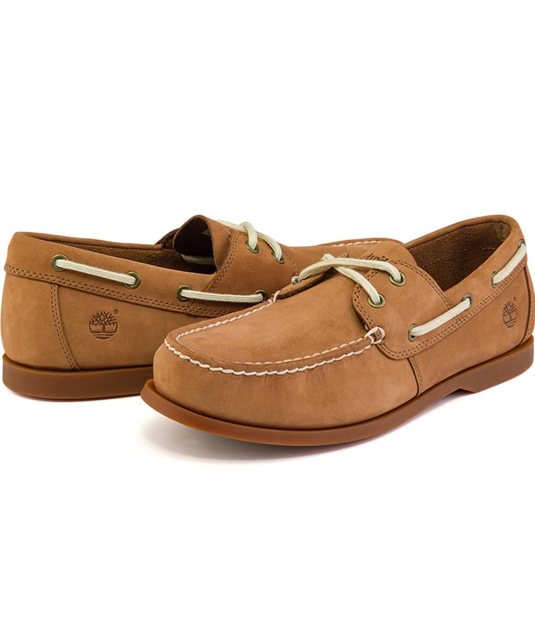 TIMBERLAND Коричневые кожаные лоферы, фото 5