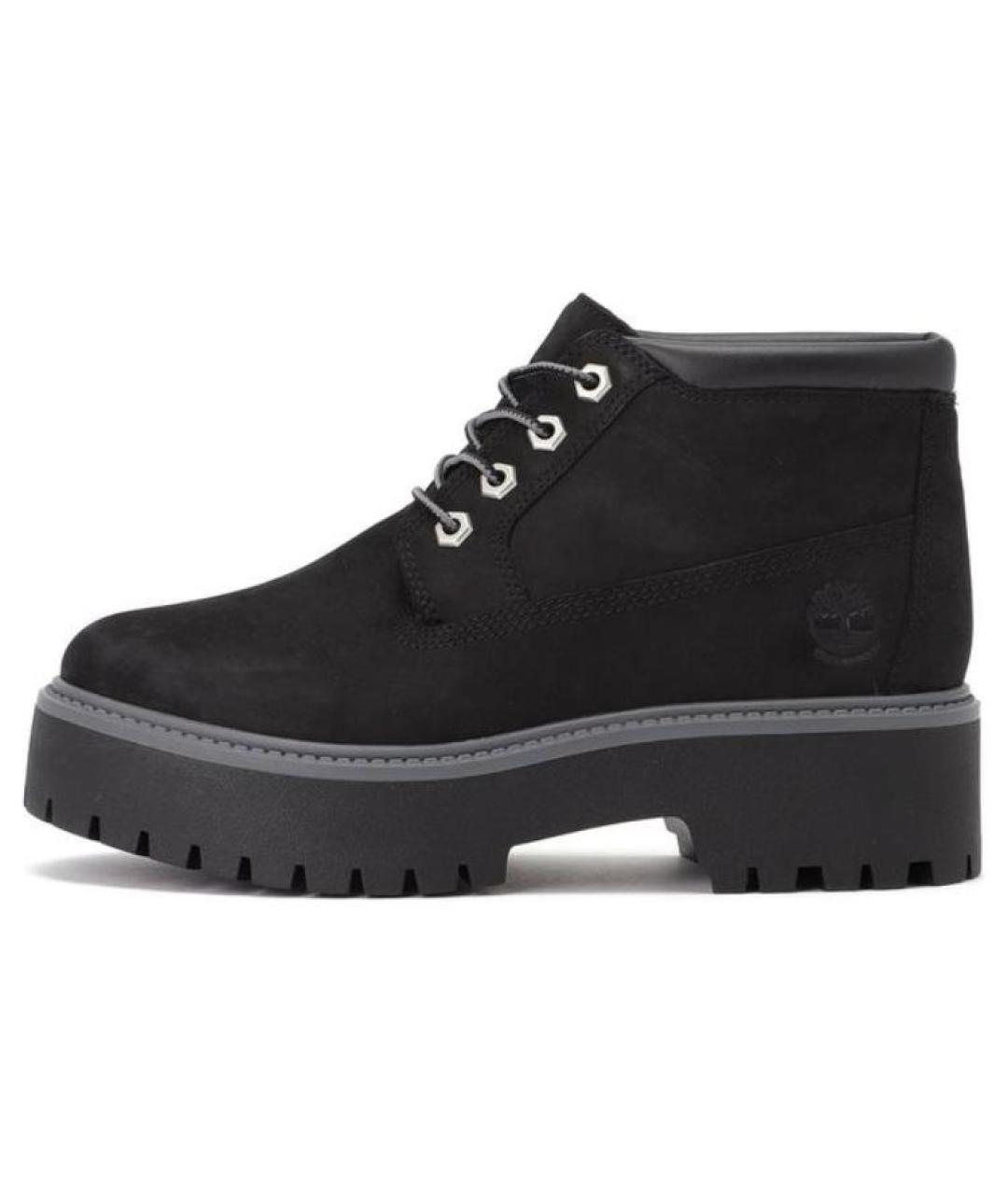TIMBERLAND Черные нубуковые ботинки, фото 6