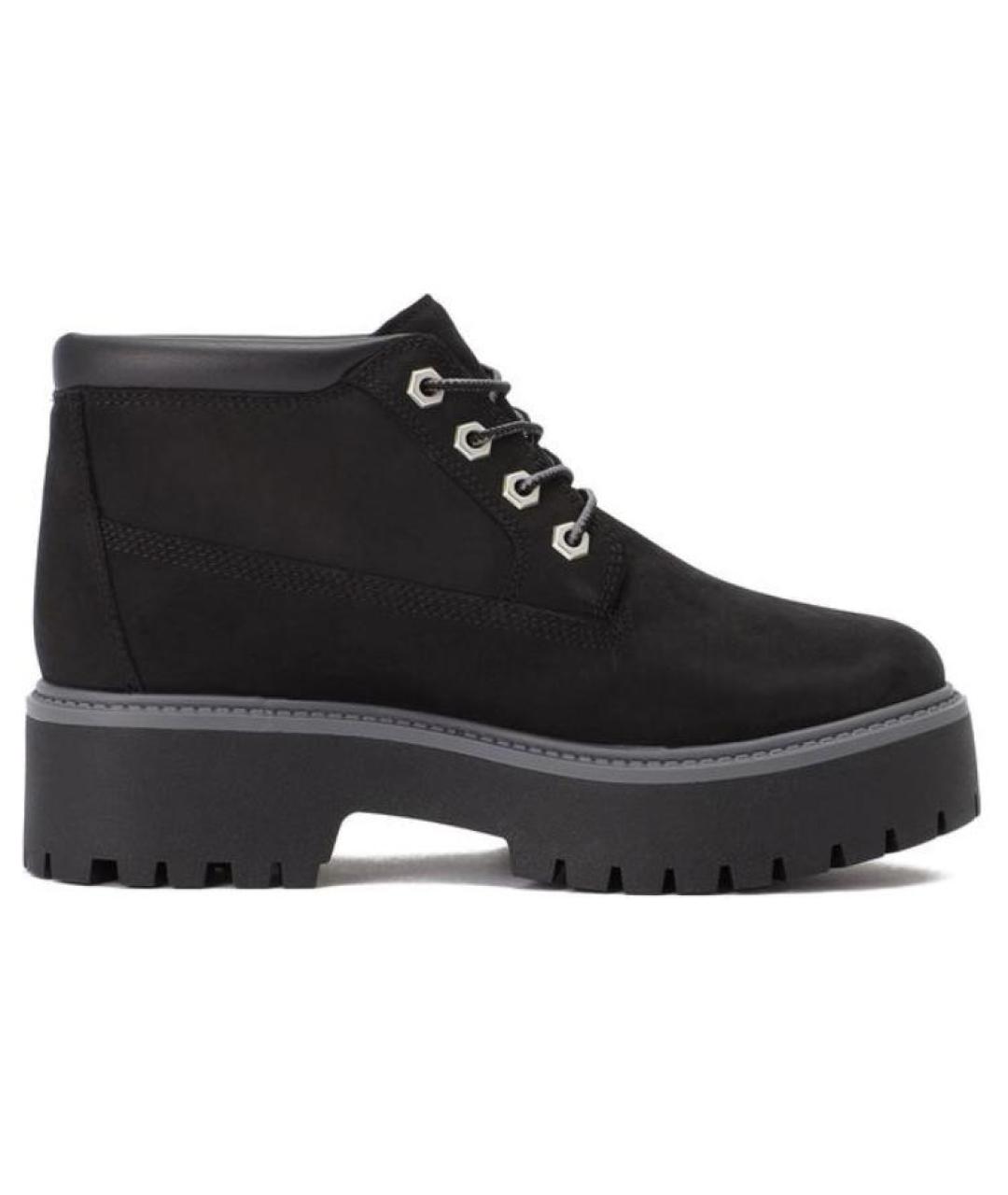 TIMBERLAND Черные нубуковые ботинки, фото 2