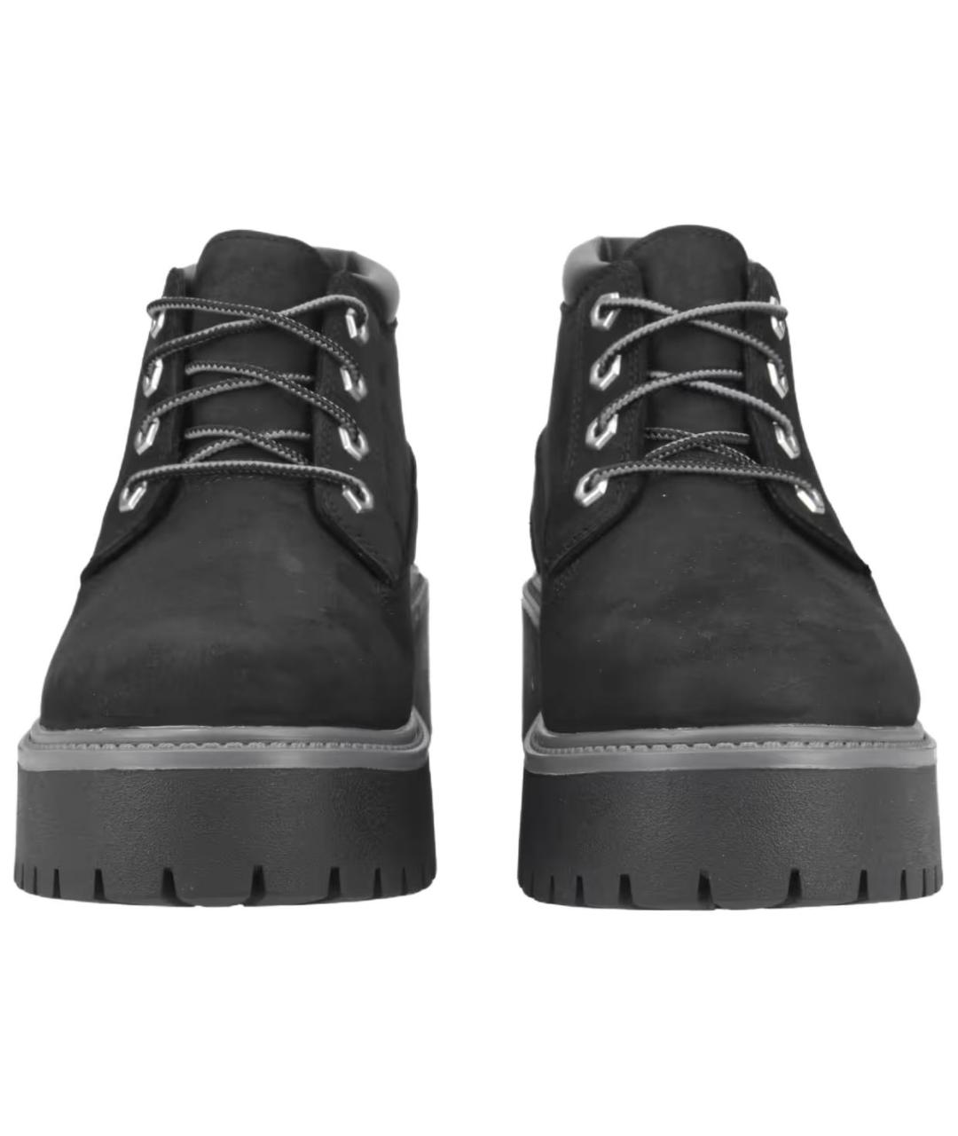 TIMBERLAND Черные нубуковые ботинки, фото 4