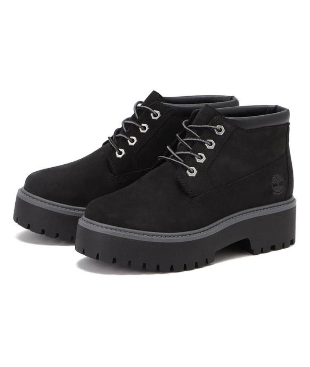 TIMBERLAND Черные нубуковые ботинки, фото 3