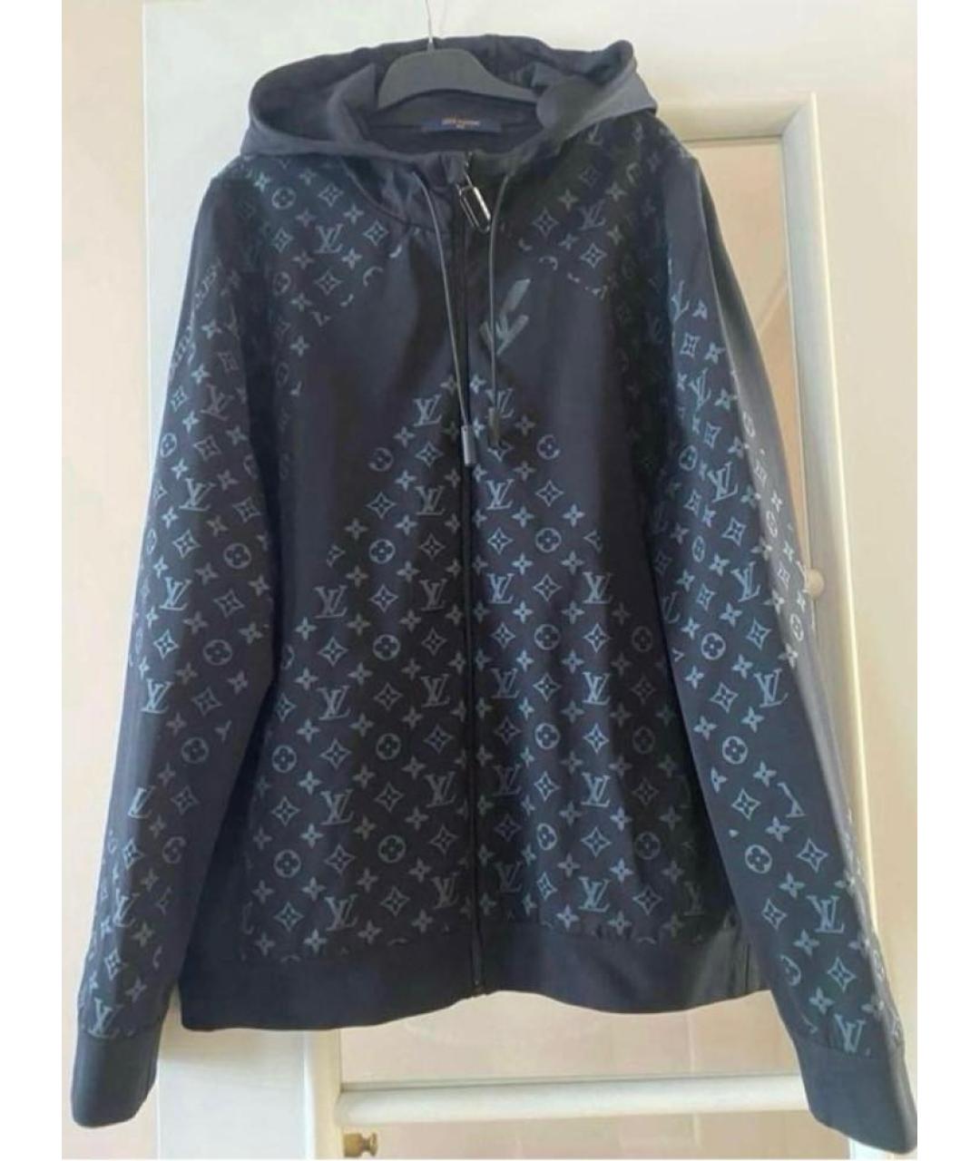 LOUIS VUITTON Черная полиамидовая спортивная куртка, фото 7