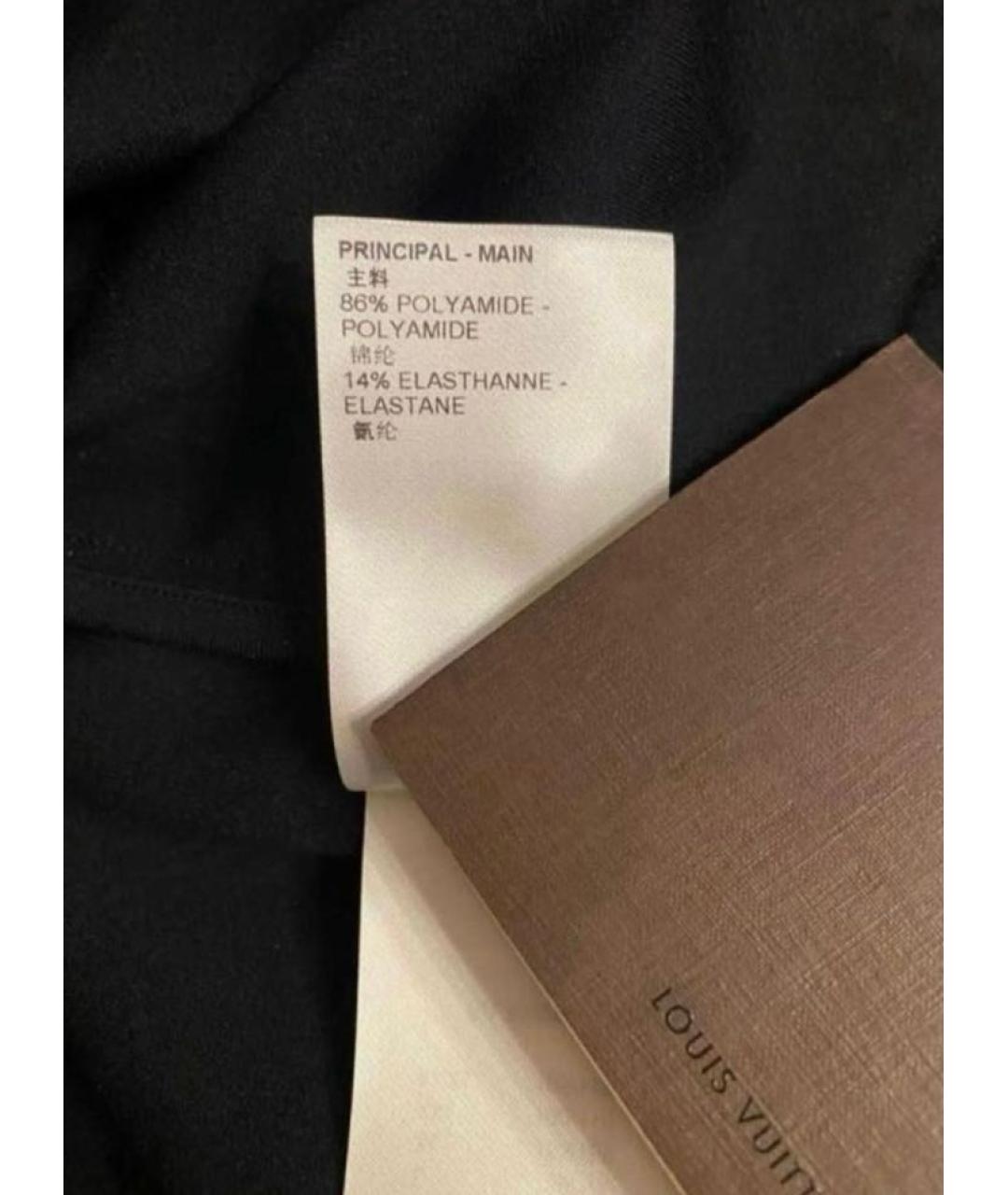 LOUIS VUITTON Черная полиамидовая спортивная куртка, фото 6
