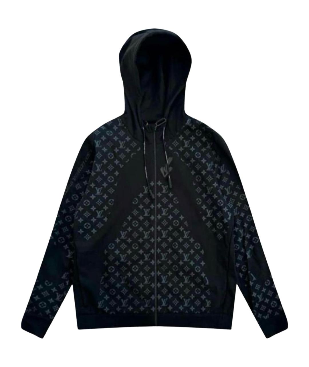 LOUIS VUITTON Черная полиамидовая спортивная куртка, фото 1