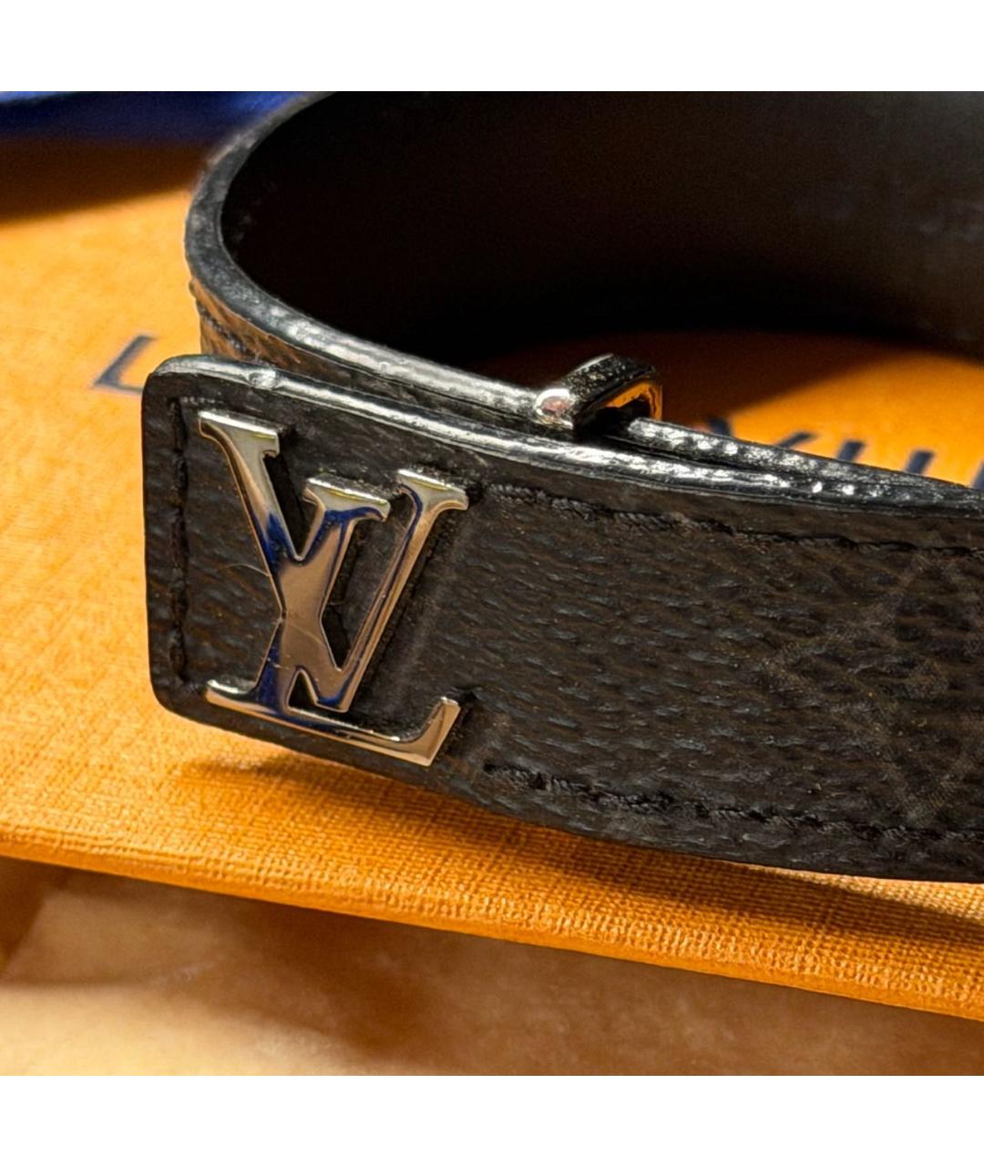 LOUIS VUITTON Черный браслет, фото 4
