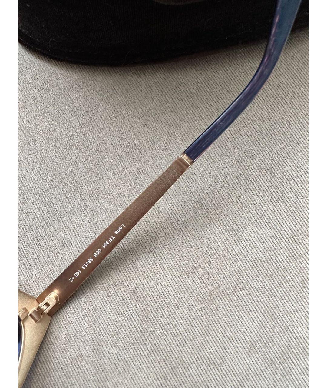 TOM FORD Черные пластиковые солнцезащитные очки, фото 5