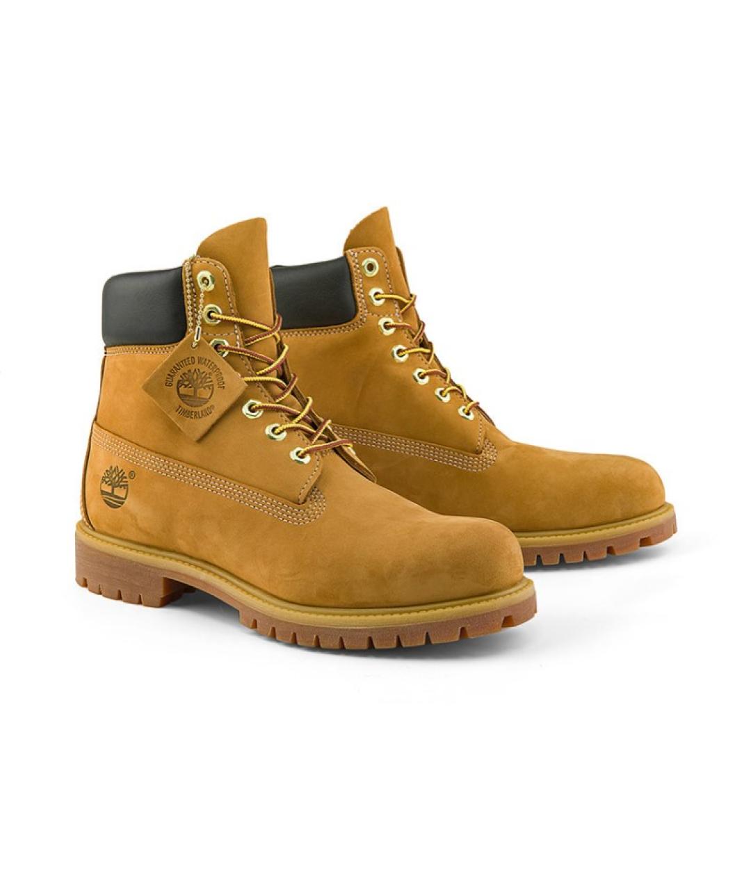 TIMBERLAND Бежевые нубуковые высокие ботинки, фото 5