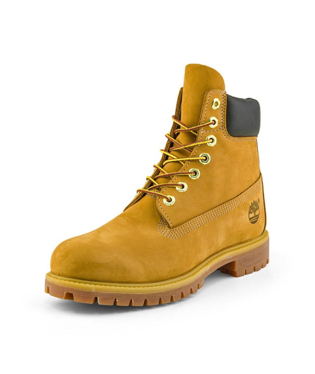 TIMBERLAND Бежевые нубуковые высокие ботинки, фото 4
