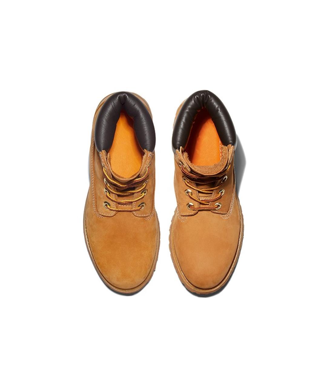TIMBERLAND Бежевые нубуковые ботинки, фото 4