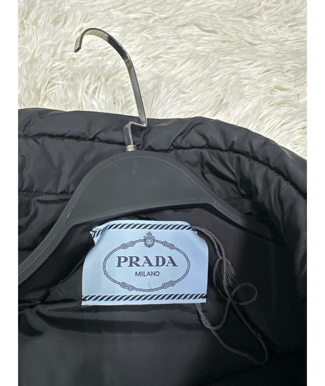 PRADA Черный пуховик, фото 8