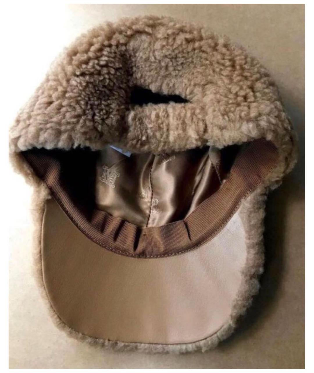 MAX MARA Коричневая шапка, фото 5