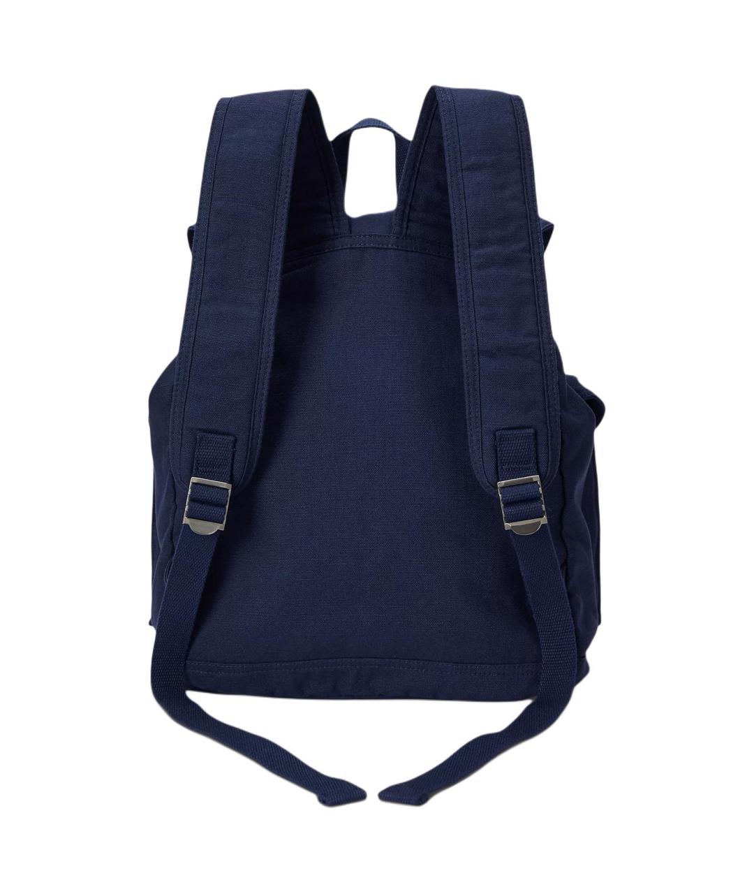 POLO RALPH LAUREN Темно-синий хлопковый рюкзак, фото 3