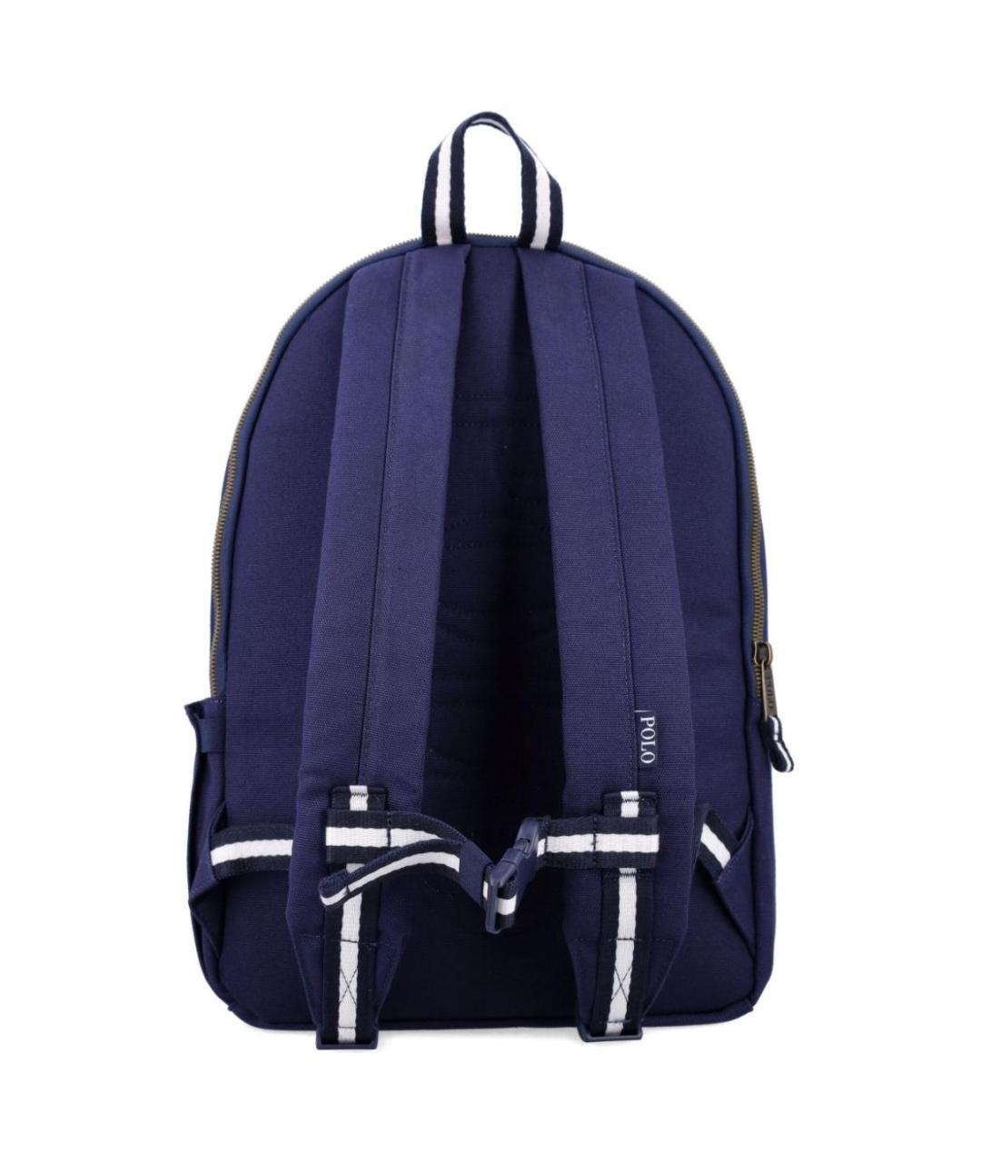 POLO RALPH LAUREN Синий тканевый рюкзак, фото 4