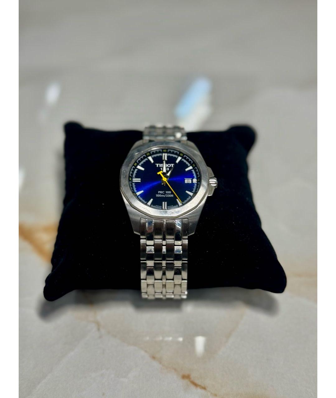 TISSOT Синие стальные часы, фото 6