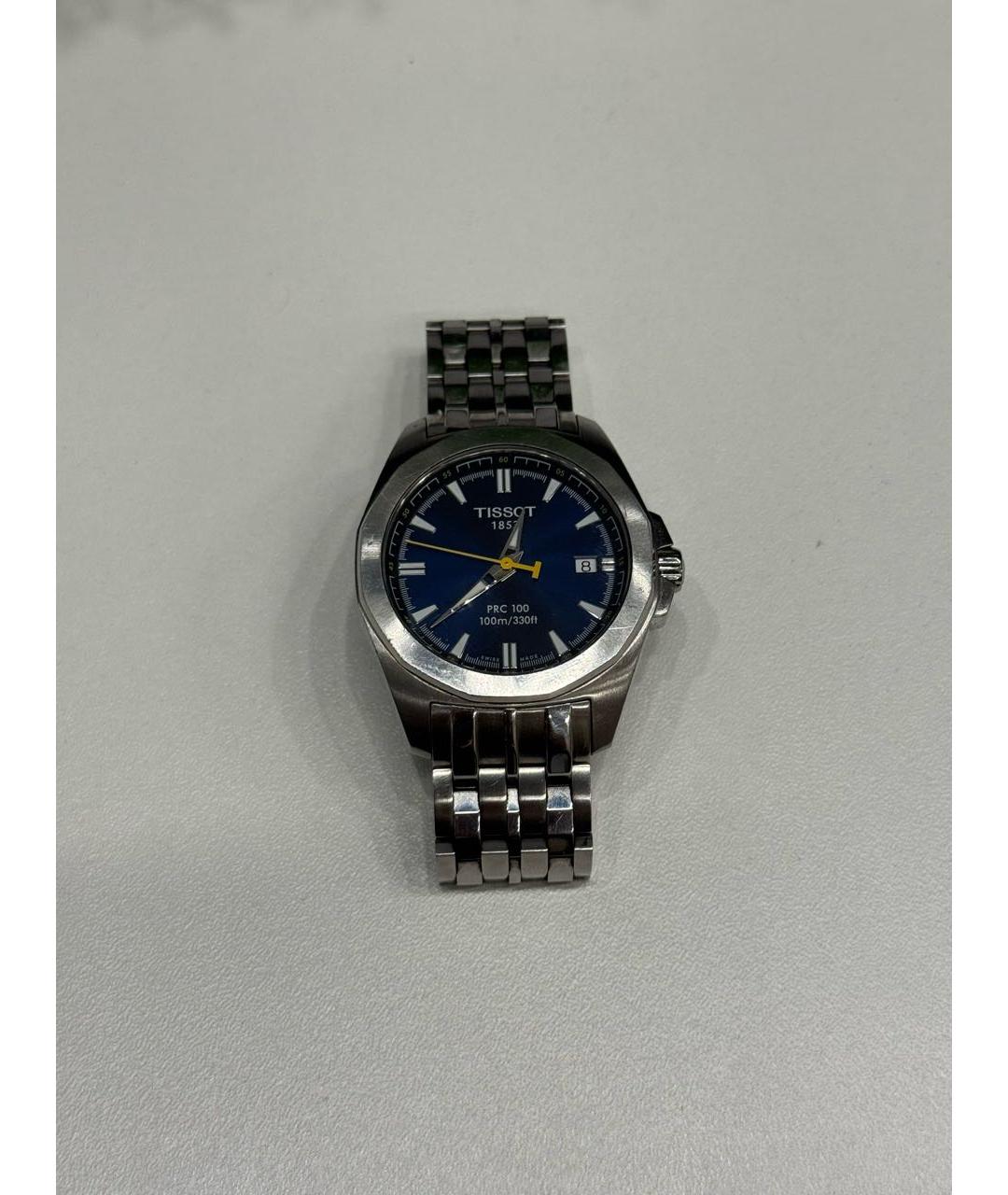 TISSOT Синие стальные часы, фото 4