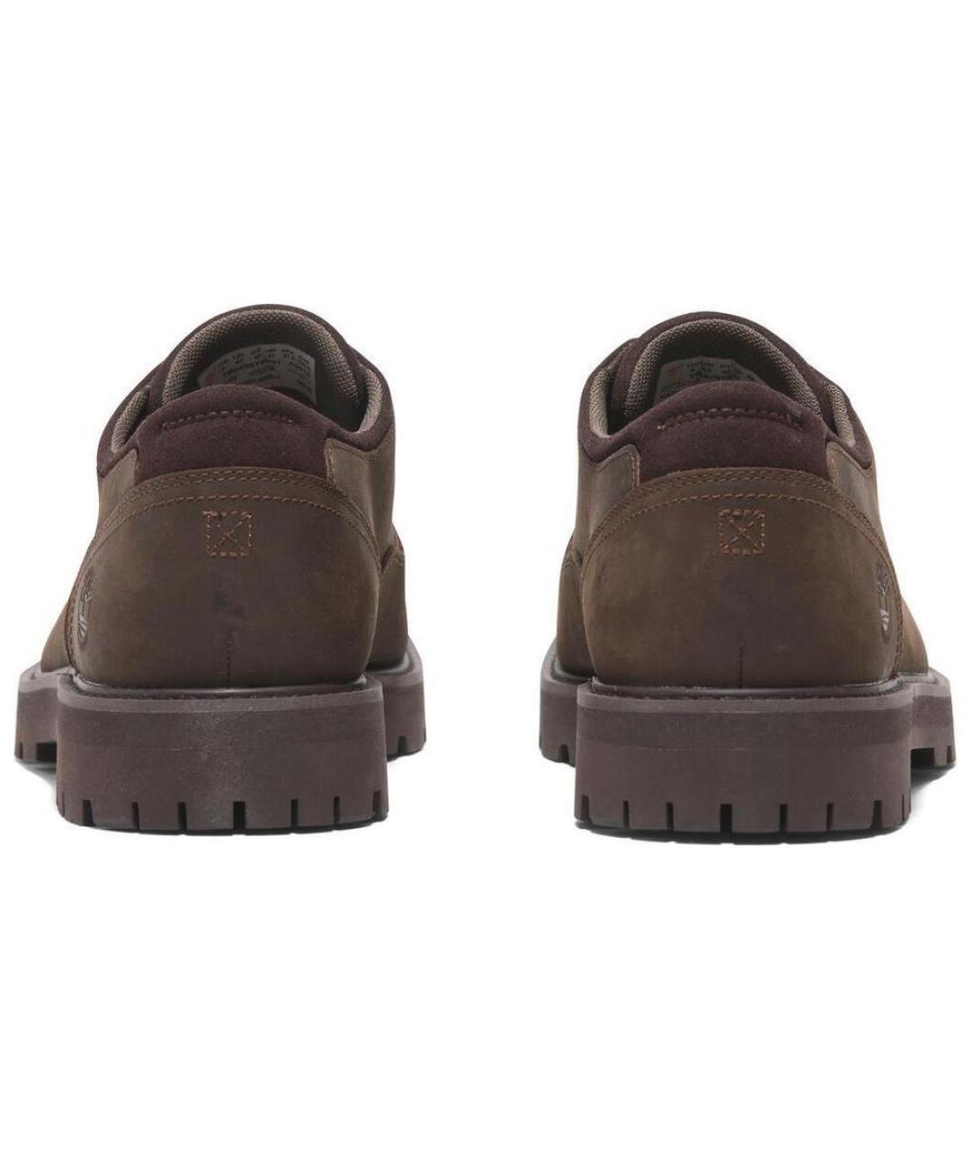 TIMBERLAND Коричневые кожаные низкие ботинки, фото 5