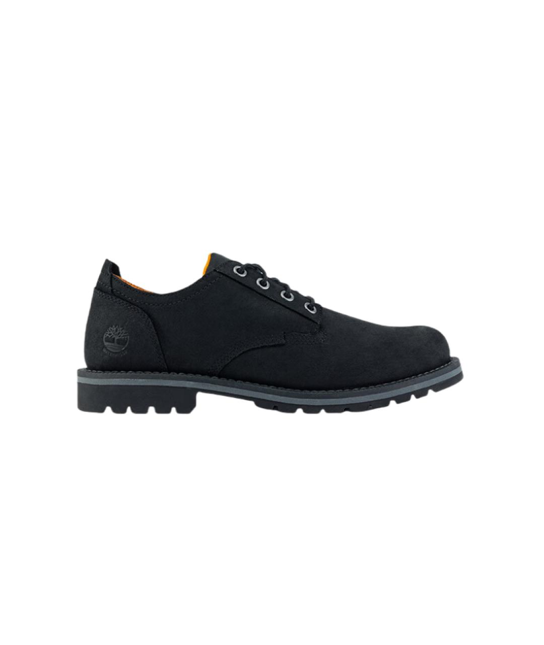 TIMBERLAND Черные нубуковые низкие ботинки, фото 2