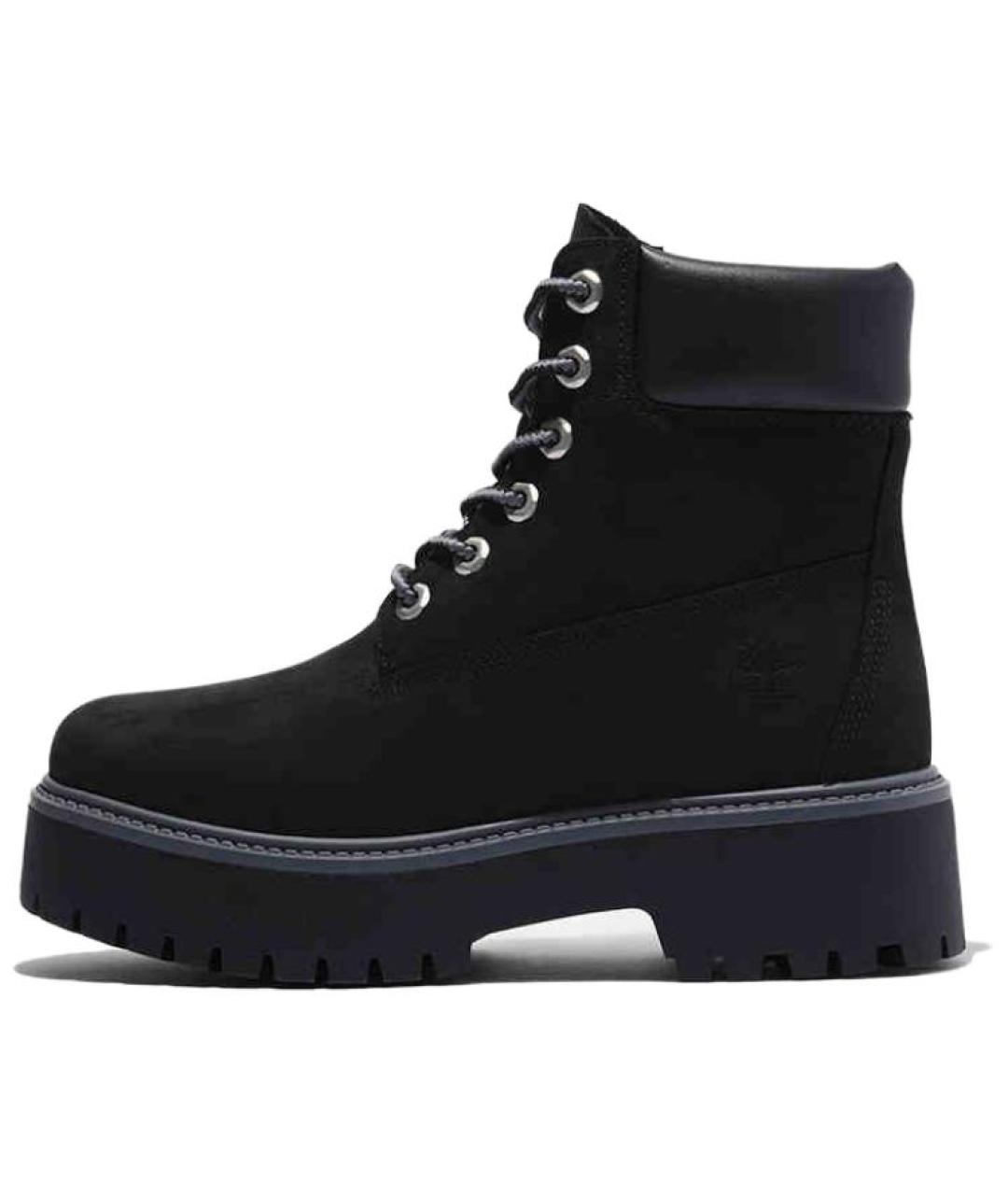 TIMBERLAND Черные кожаные ботинки, фото 2