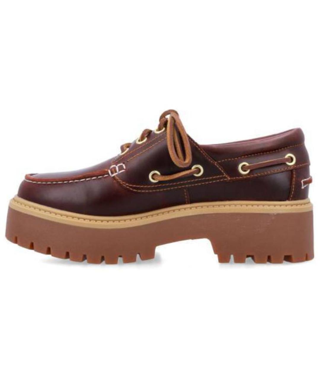 TIMBERLAND Коричневые кожаные туфли, фото 2