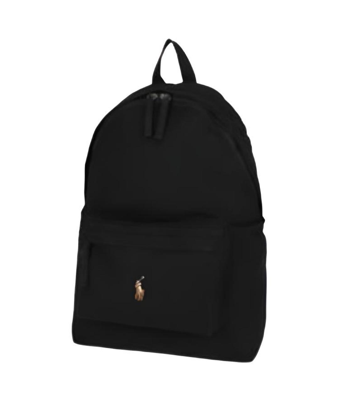 POLO RALPH LAUREN Черный рюкзак из канвы, фото 2