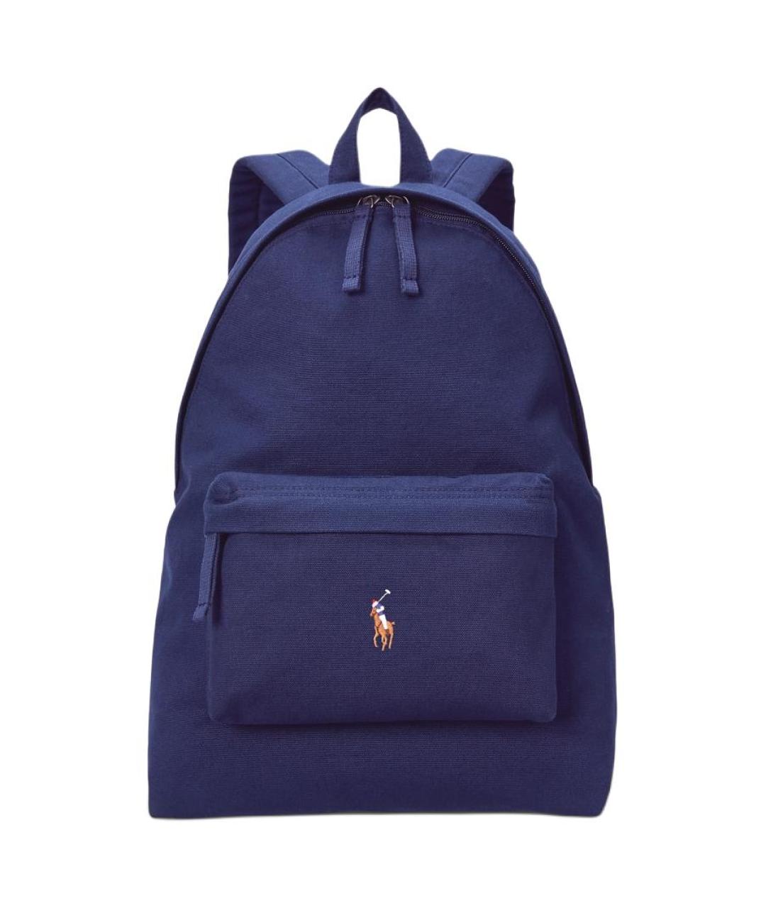 POLO RALPH LAUREN Синий тканевый рюкзак, фото 1
