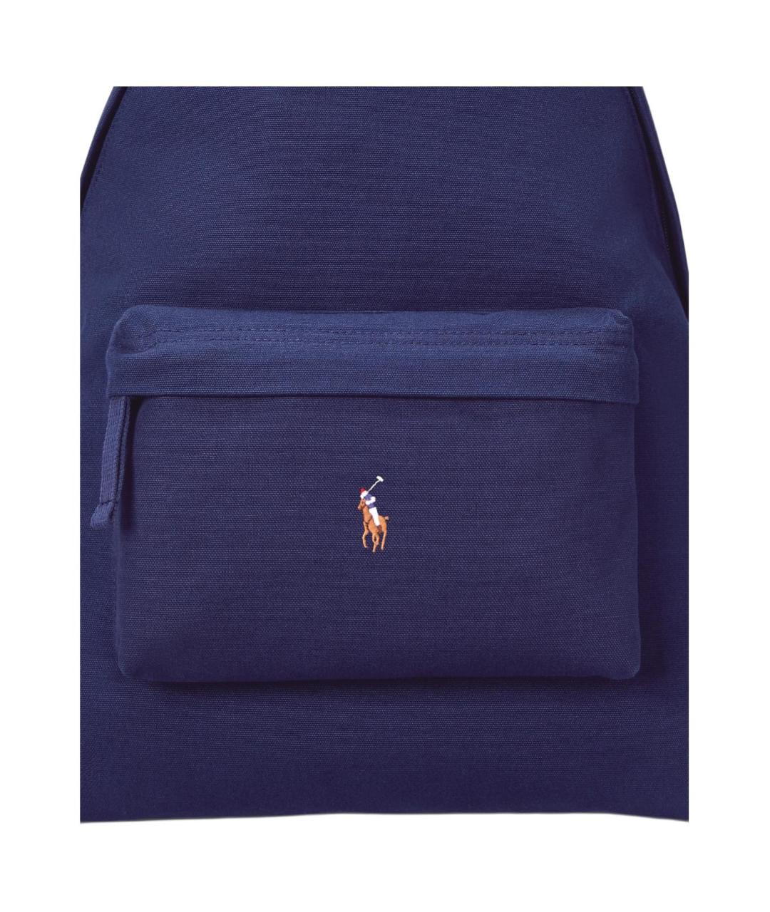 POLO RALPH LAUREN Синий тканевый рюкзак, фото 4