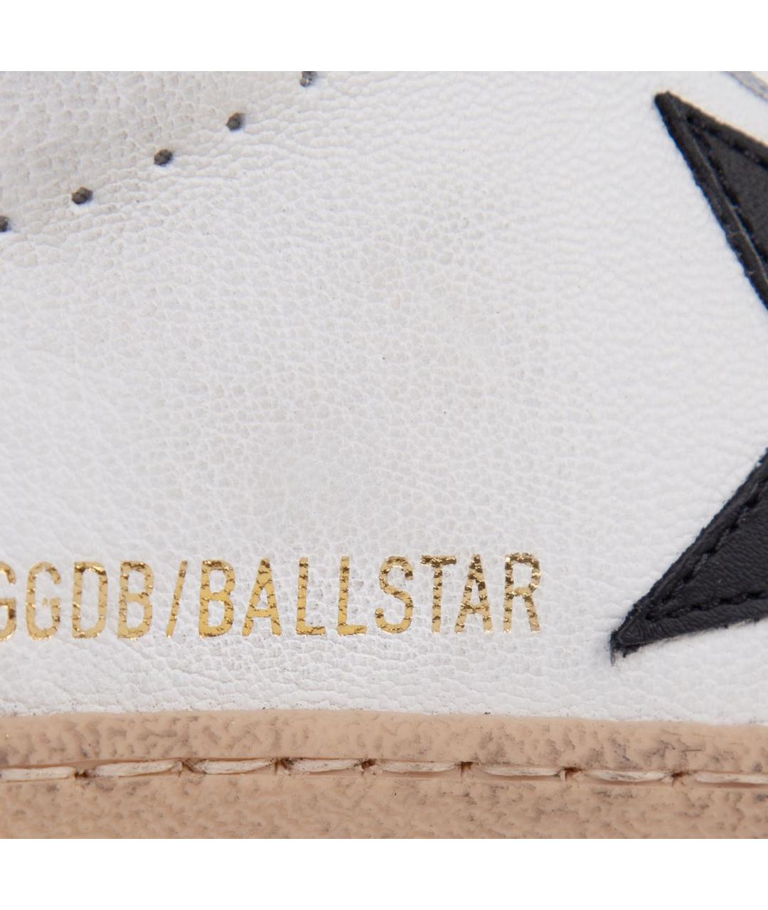 GOLDEN GOOSE Белые кожаные кеды, фото 6