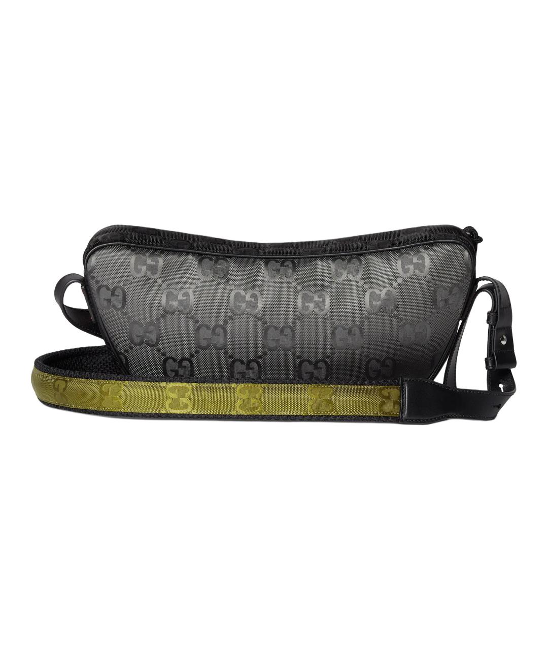 GUCCI Зеленая нейлоновая сумка на плечо, фото 4