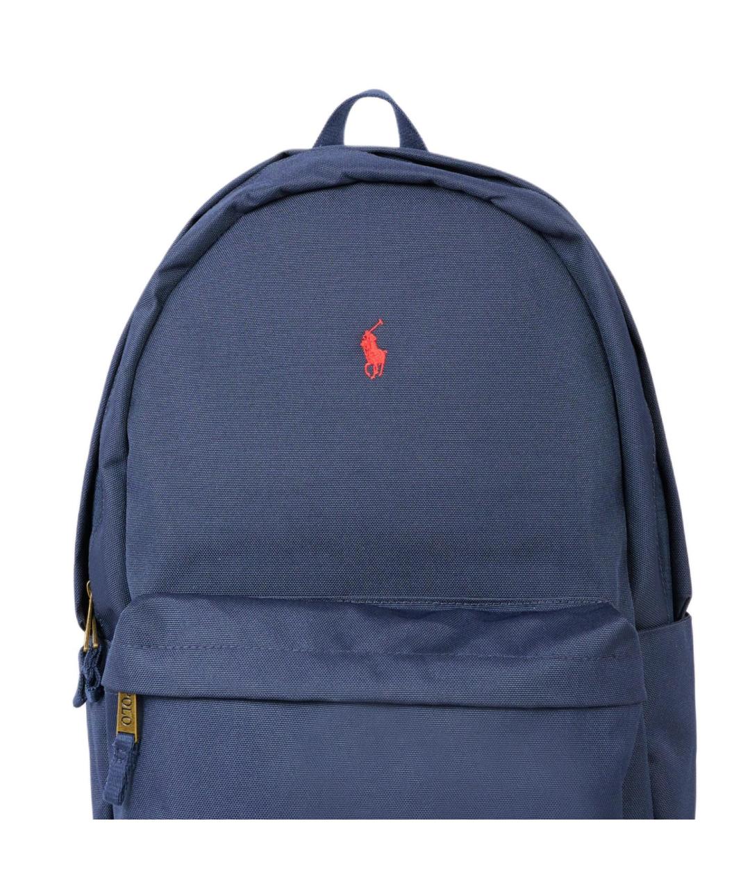 POLO RALPH LAUREN Синий синтетический рюкзак, фото 5