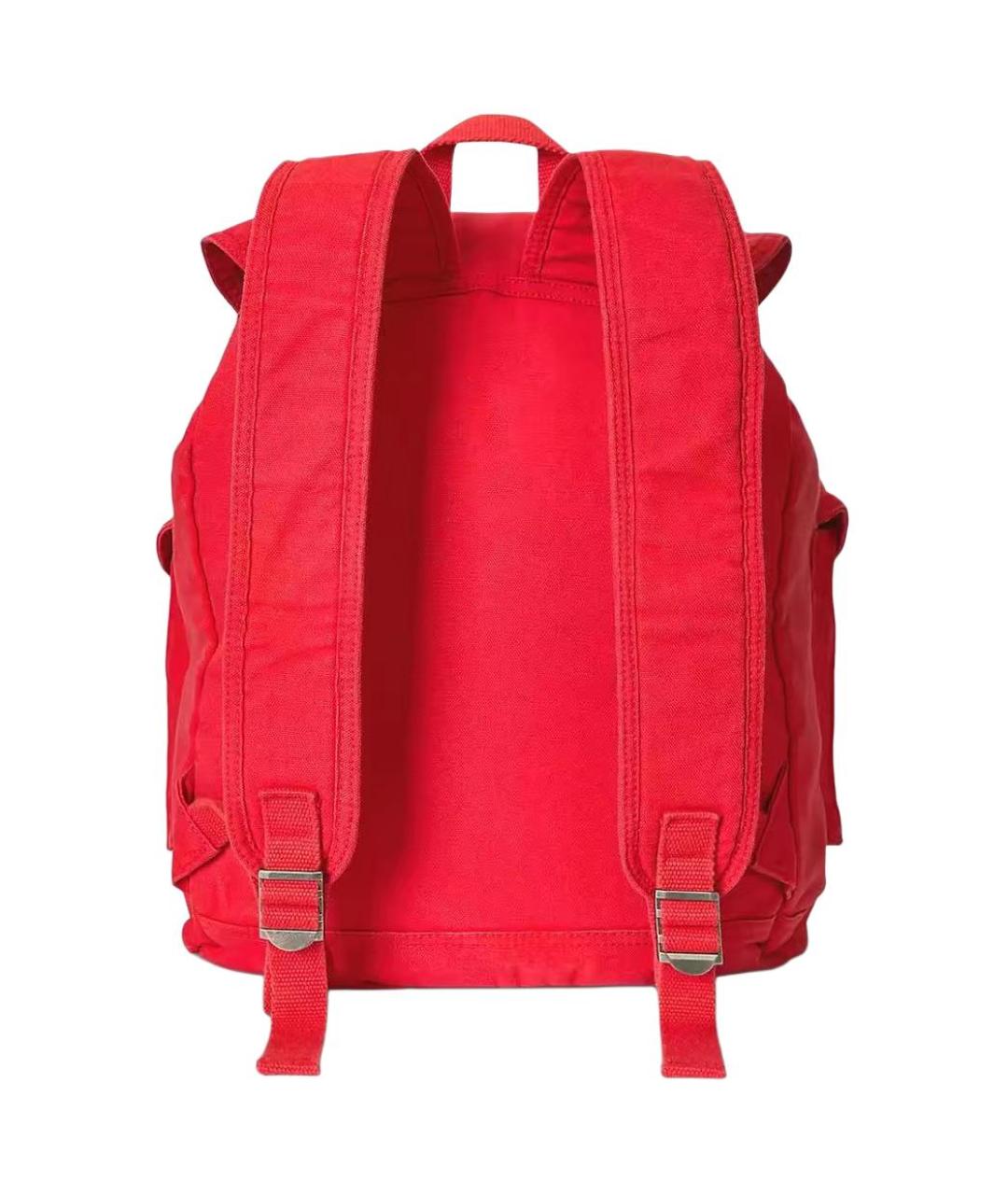 POLO RALPH LAUREN Красный хлопковый рюкзак, фото 3