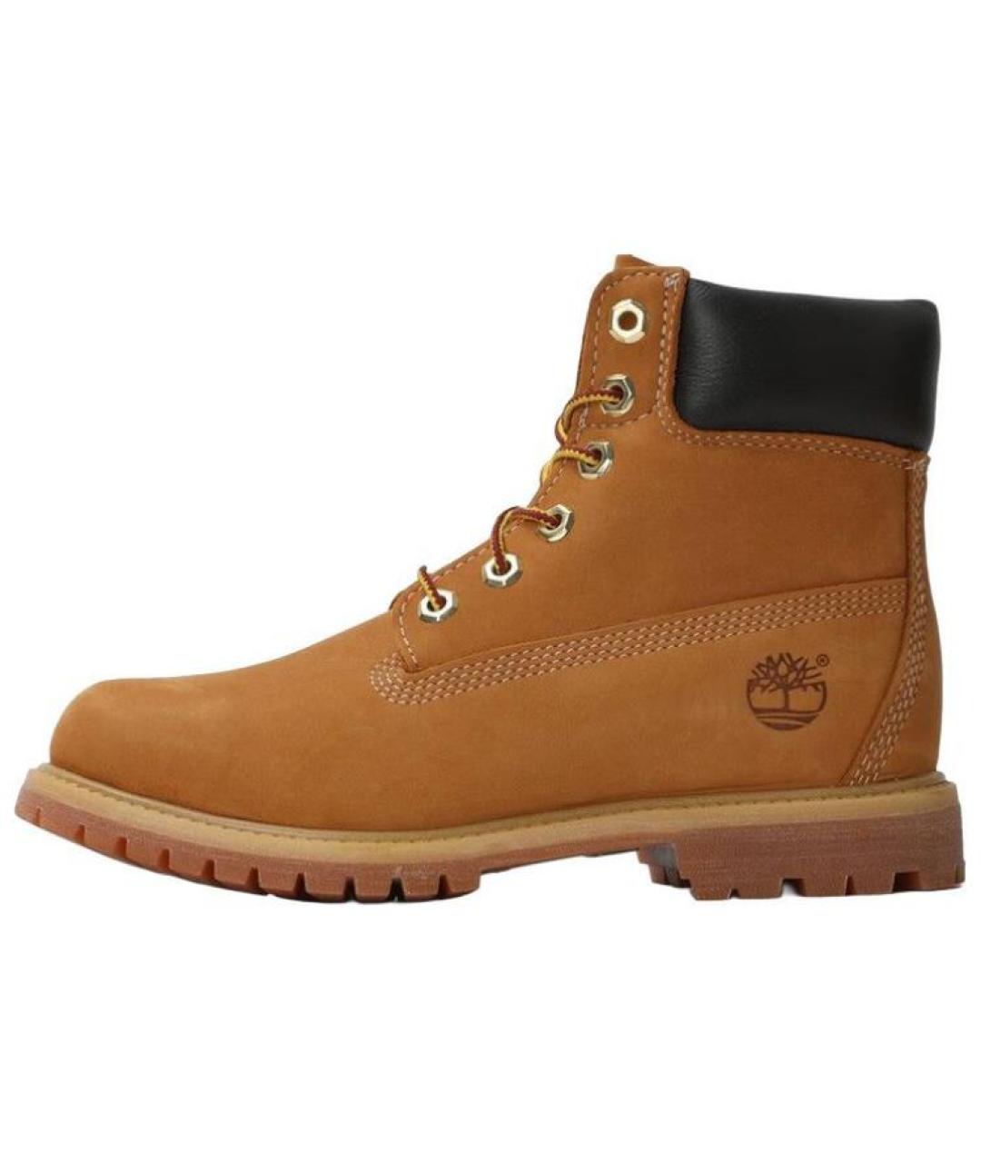 TIMBERLAND Коричневые нубуковые ботинки, фото 2