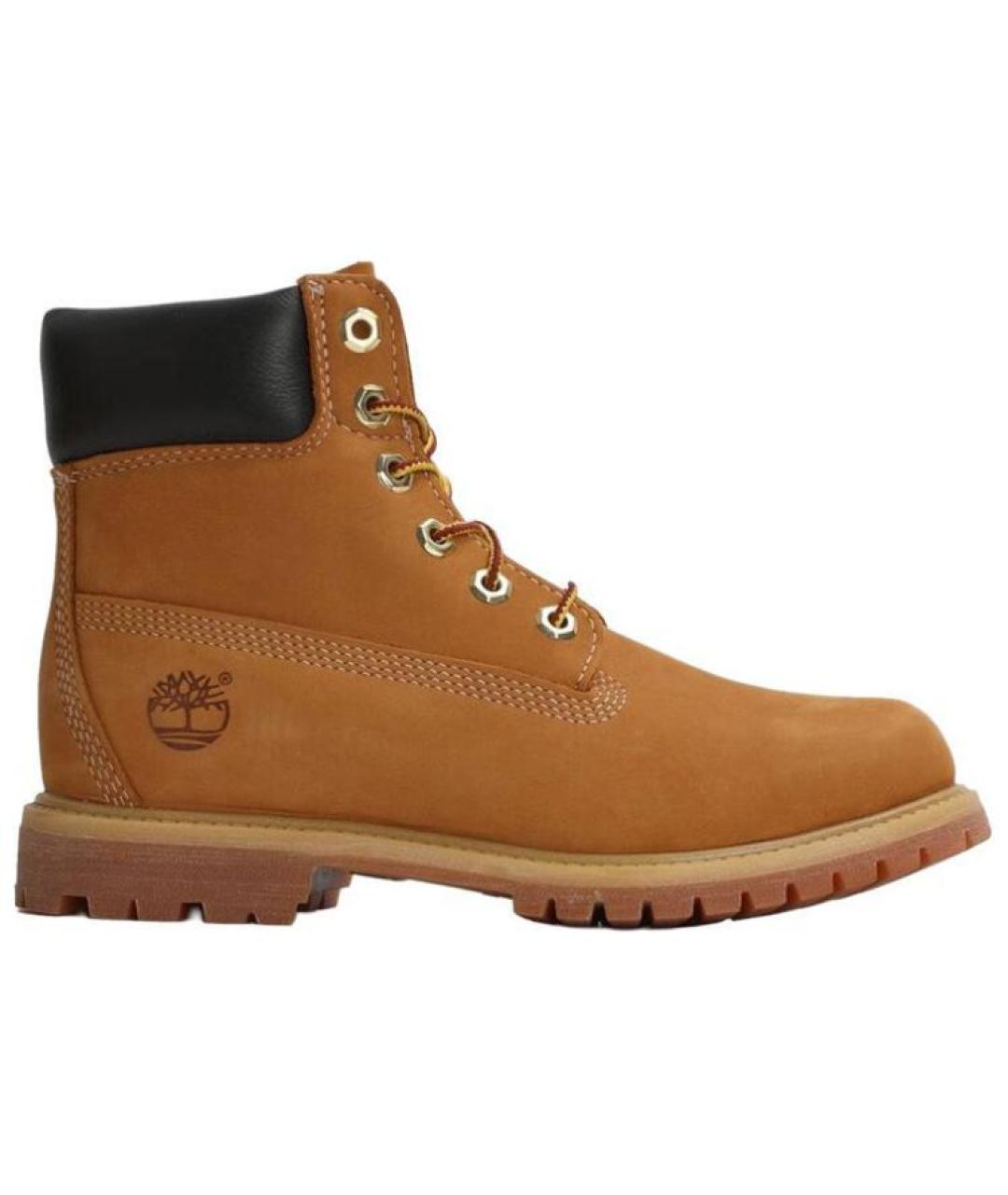TIMBERLAND Коричневые нубуковые ботинки, фото 1