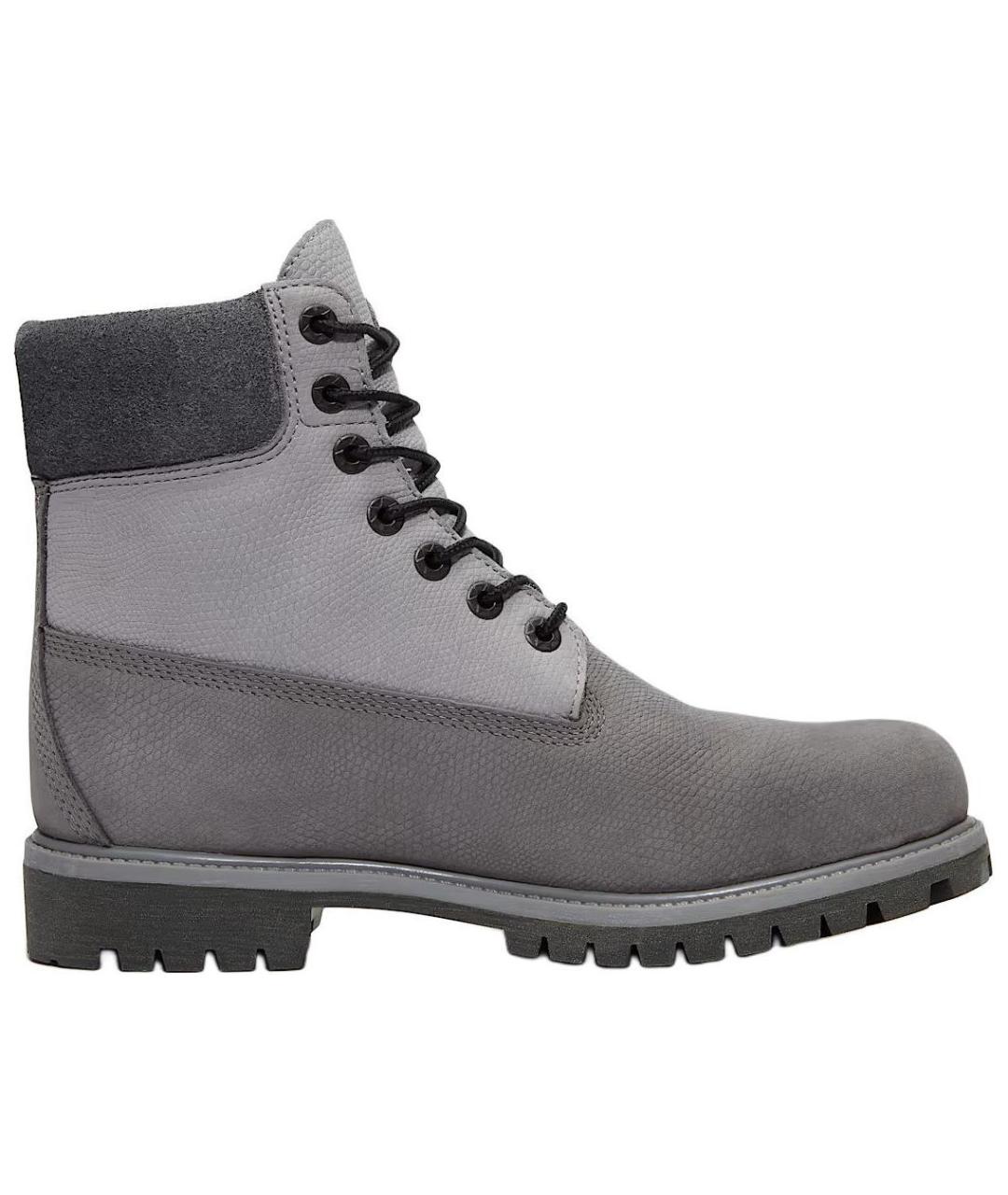 TIMBERLAND Серые высокие ботинки, фото 2