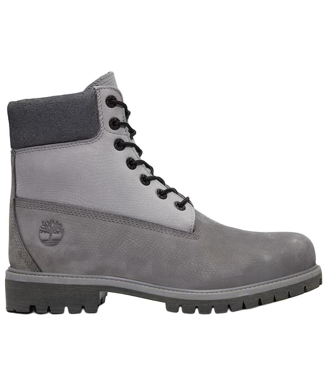 TIMBERLAND Серые высокие ботинки, фото 1