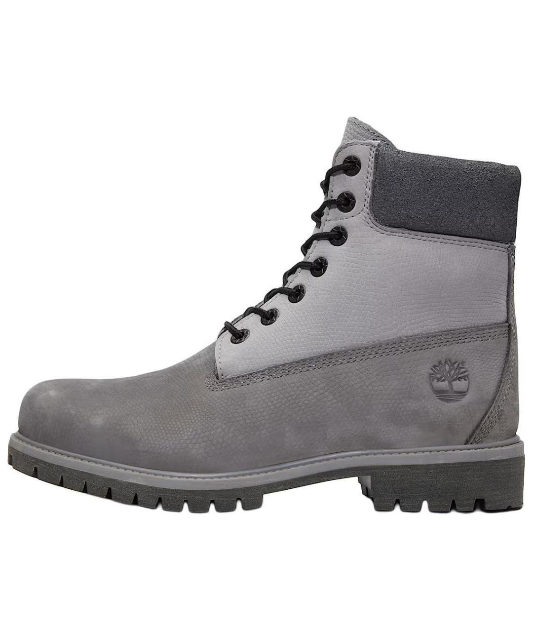 TIMBERLAND Серые высокие ботинки, фото 6