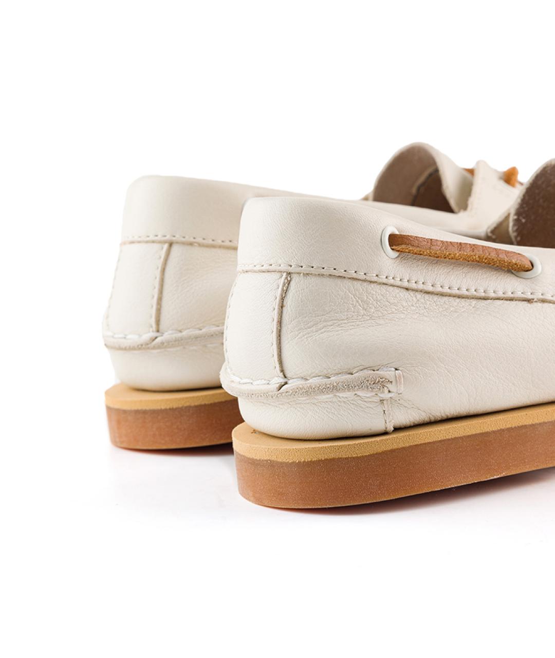 TIMBERLAND Бежевые кожаные лоферы, фото 4