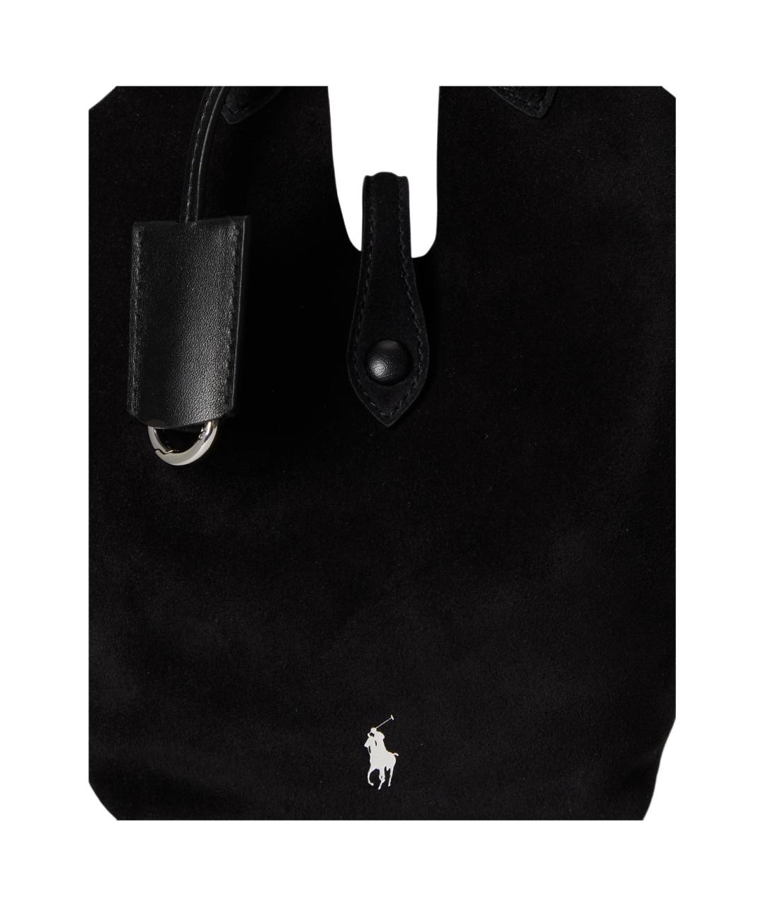POLO RALPH LAUREN Черная сумка через плечо, фото 5