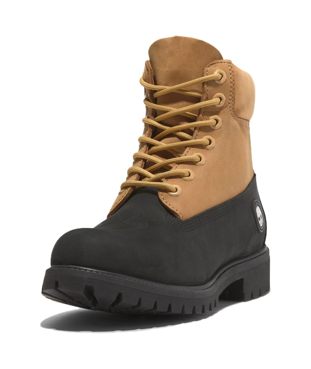 TIMBERLAND Черные нубуковые высокие ботинки, фото 3
