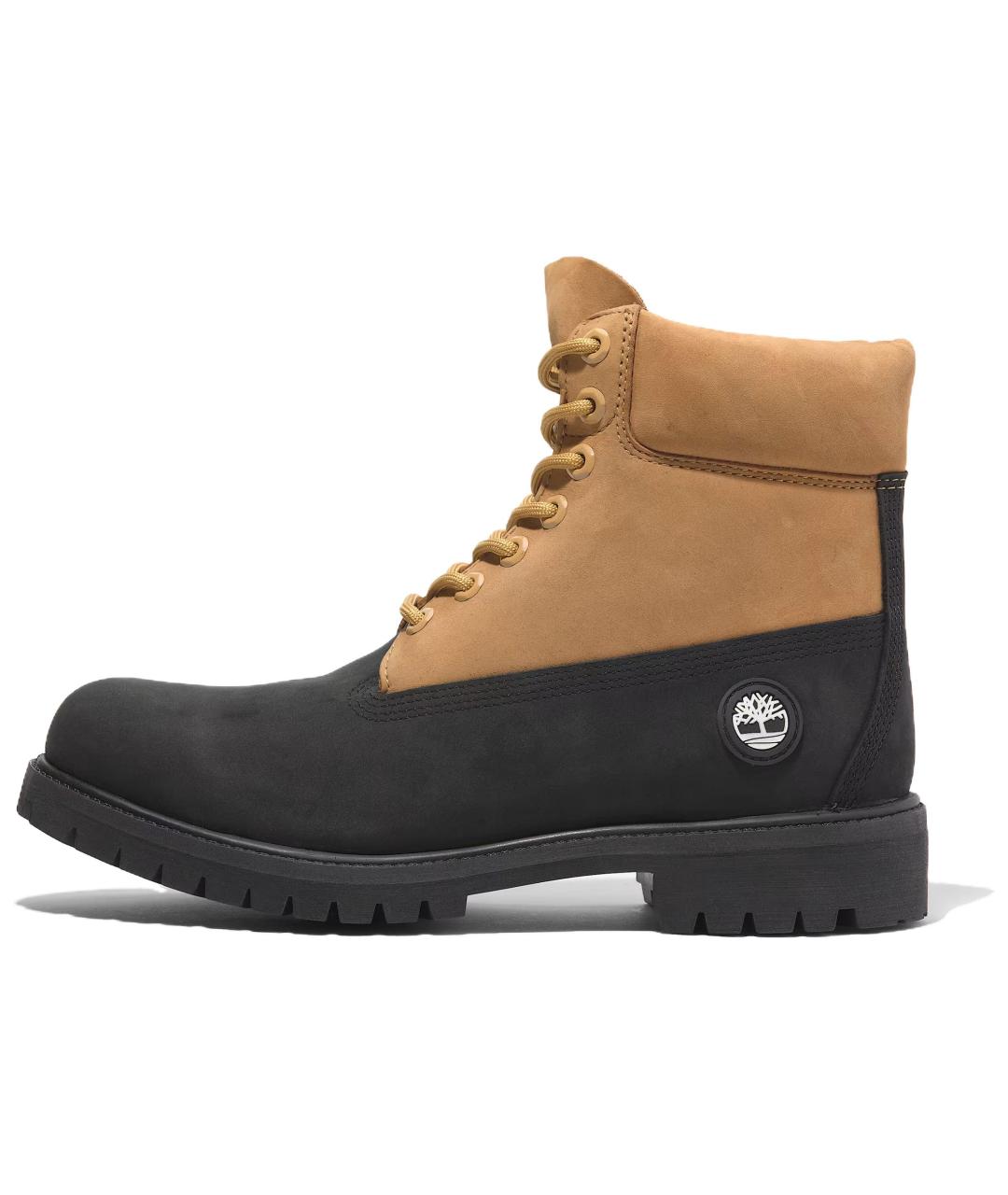 TIMBERLAND Черные нубуковые высокие ботинки, фото 2