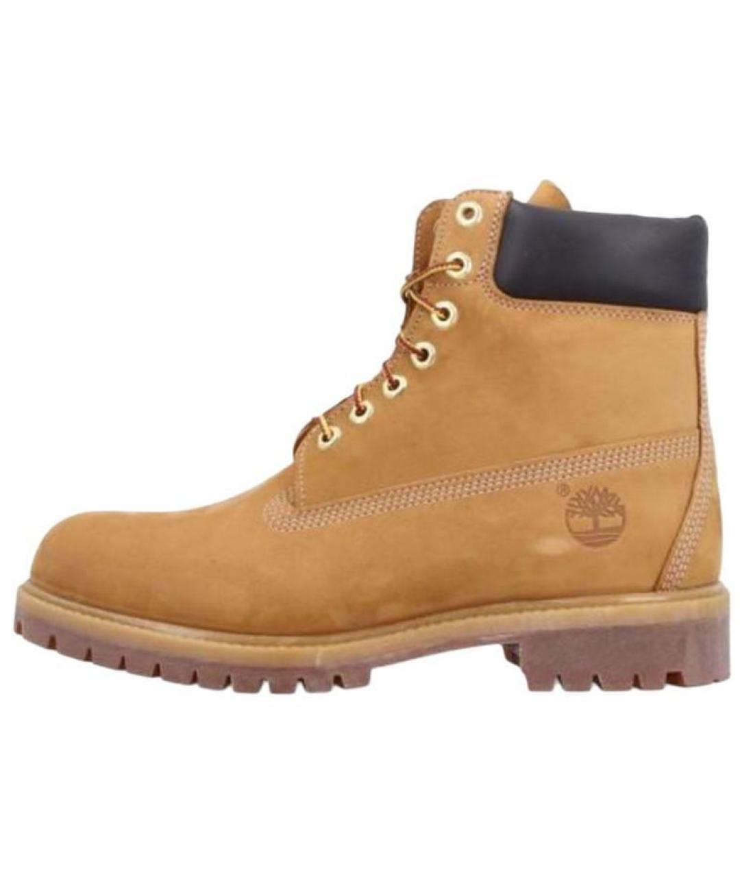 TIMBERLAND Коричневые нубуковые ботинки, фото 2