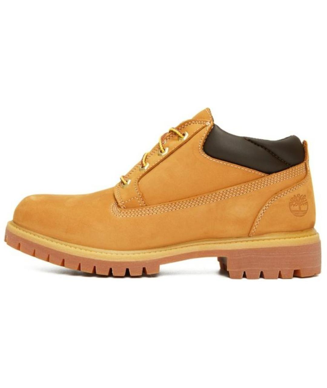 TIMBERLAND Желтые замшевые низкие ботинки, фото 6