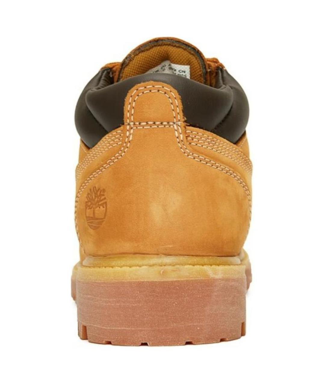 TIMBERLAND Желтые замшевые низкие ботинки, фото 4