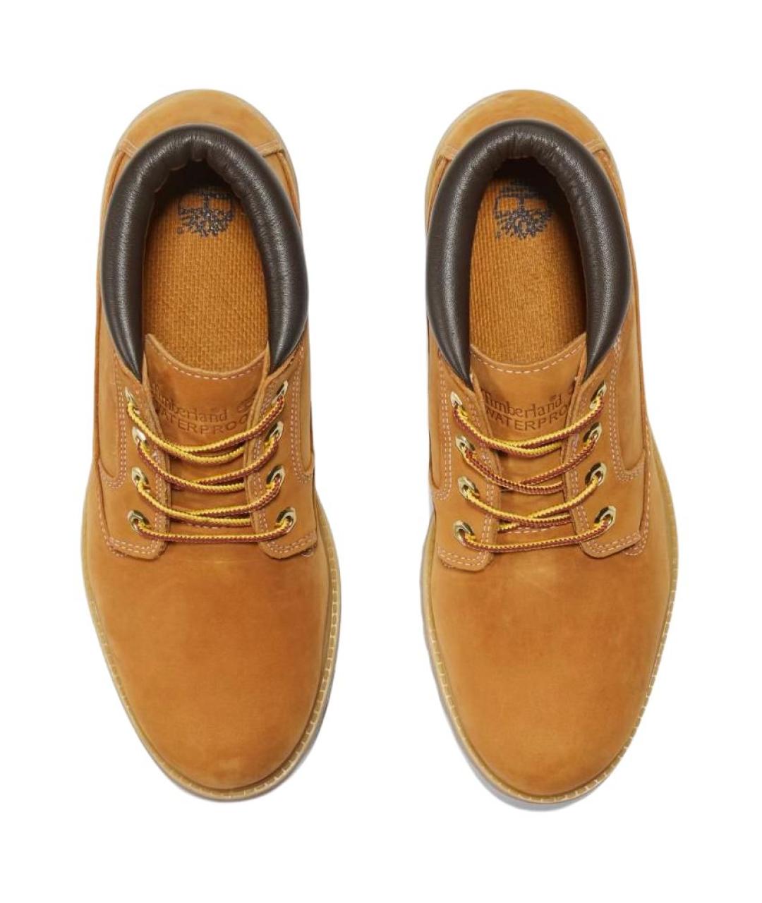 TIMBERLAND Коричневые нубуковые низкие ботинки, фото 4