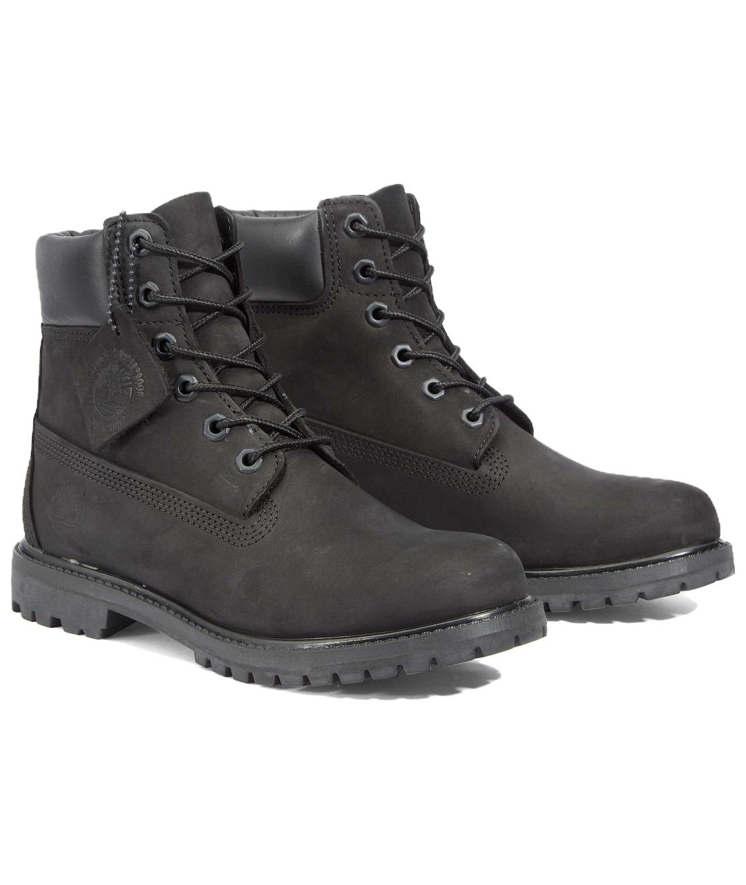 TIMBERLAND Черные нубуковые ботинки, фото 3
